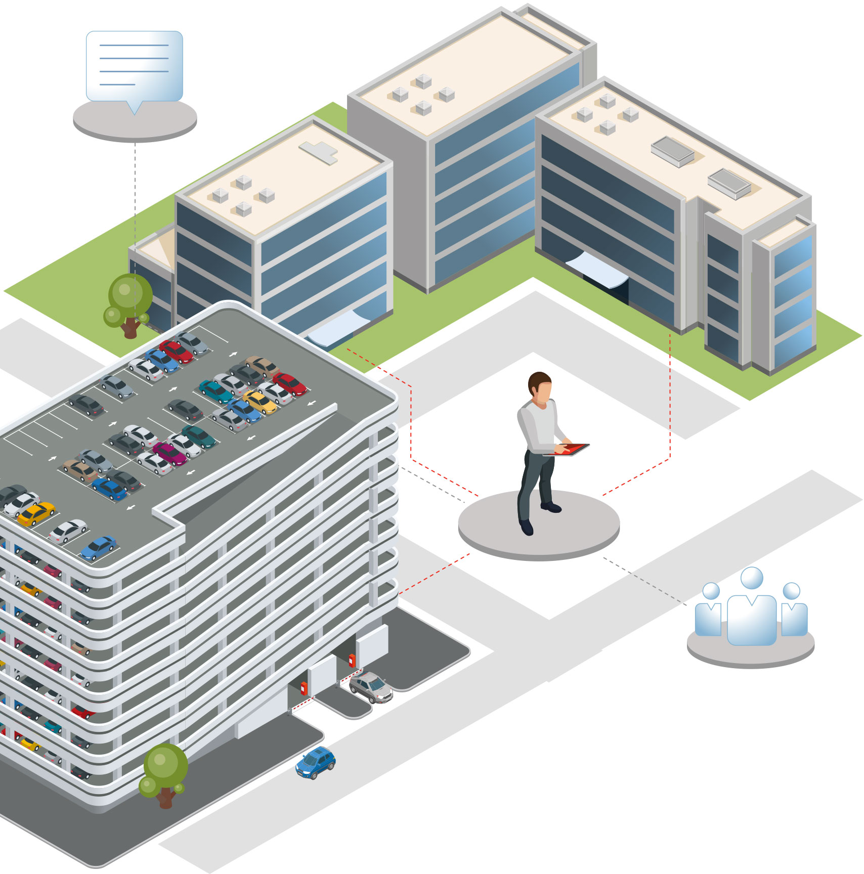 Commerical campus graphic
