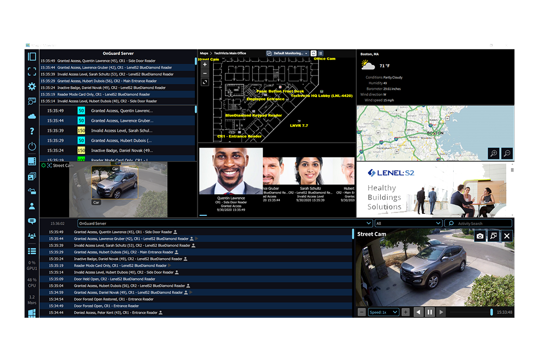 LenelS2 Magic Monitor OnGuard Image