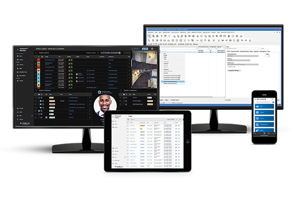 Powerful video management software with real-time monitoring, device compatibility, and centralized security control across desktop, tablet, and mobile.