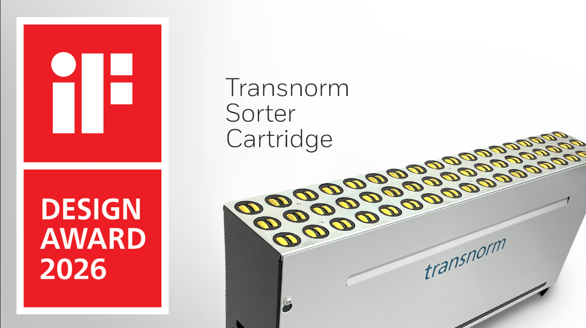 Transnorm Sorter Cartridge award
