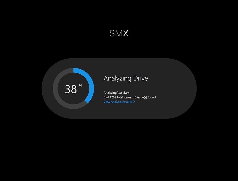 Analyzing Drive Progress