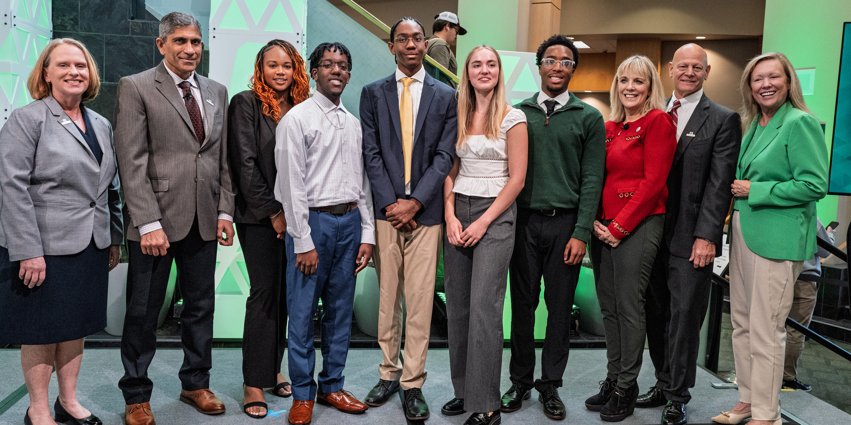 UNCC Speakers and Scholarship recipients